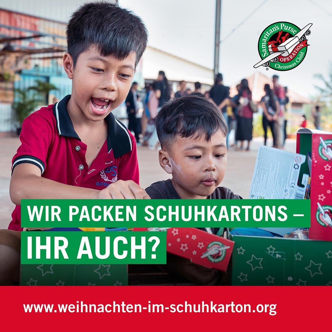 "Weihnachten im Schuhkarton"